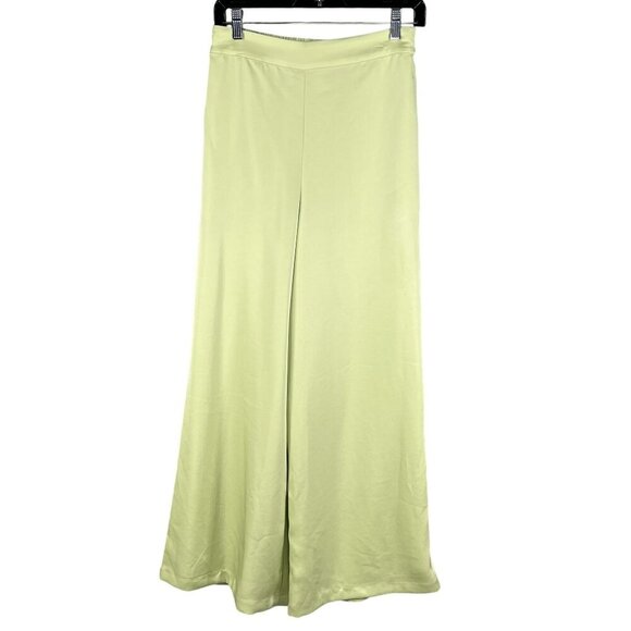 House Of Harlow 1960 NWT S Kelly Green 2 Piece Set Crop Top Wide Leg Pant Hippie - Picture 5 of 16